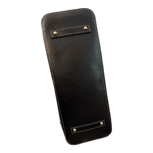 Dooney Bourke Beige Snakeskin Embossed Leather Y2K Shoulder Hobo Bag - Picture 10 of 11